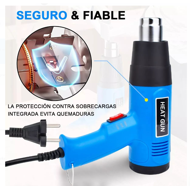 PISTOLA DE CALOR ELECTRICA
